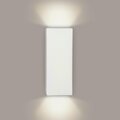 A19 Lighting Flores E26 Base Dimmable LED Wall Sconce, Bisque 1803-1LEDE26